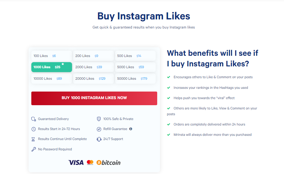 a screenshot where you can see how to buy likes